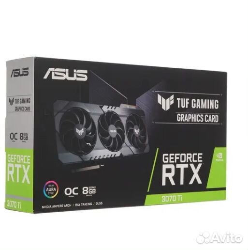 Супер видеокарта asus GeForce RTX 3070 Ti TUF Gami