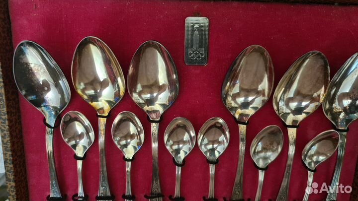 Новый Кольчугино Пламя Олимпиада-80. Мельх., СССР