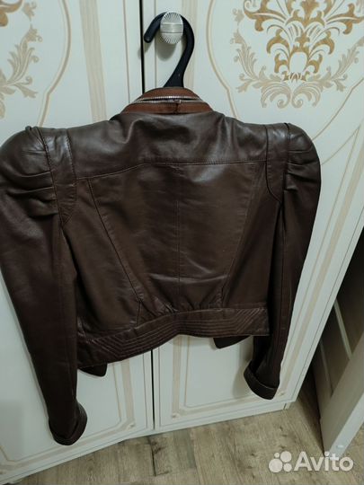 Куртка кожаная ermanno scervino