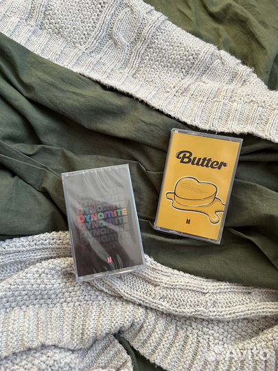 Кассеты BTS Butter и Dynamite