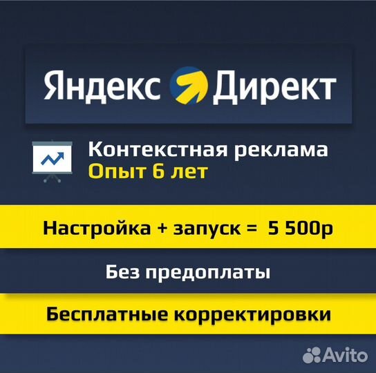 Настройка Яндекс Директ / Контекстная реклама