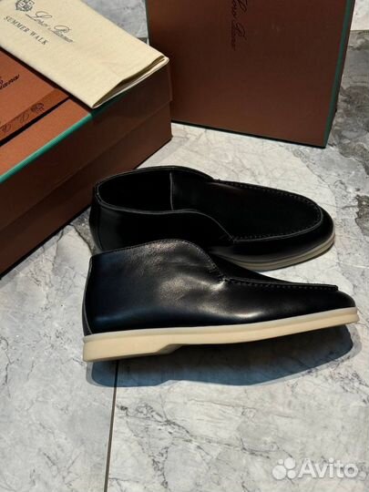 Лоферы Loro Piana С мехом