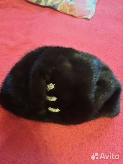 Берет и шапка норковая женская