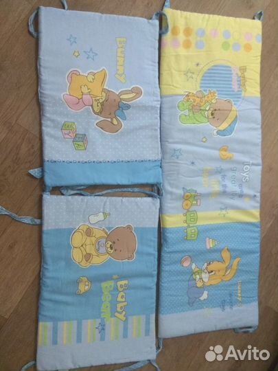 Продам бортики на детскую кроватку