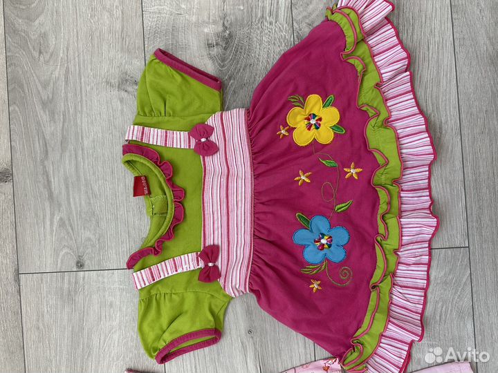Одежда на девочки на 1-1,6 годика
