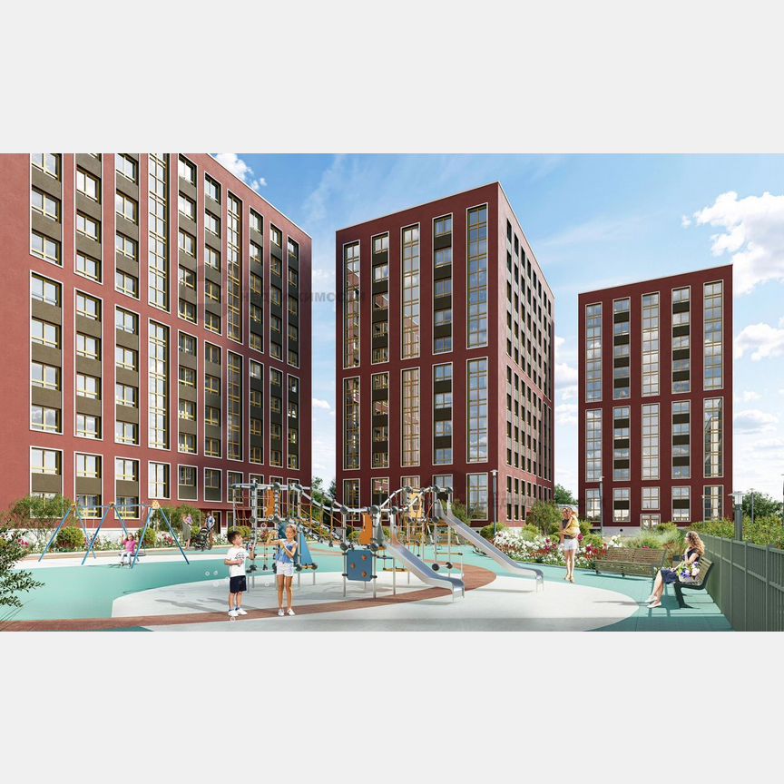 2-к. квартира, 51,6 м², 5/12 эт.
