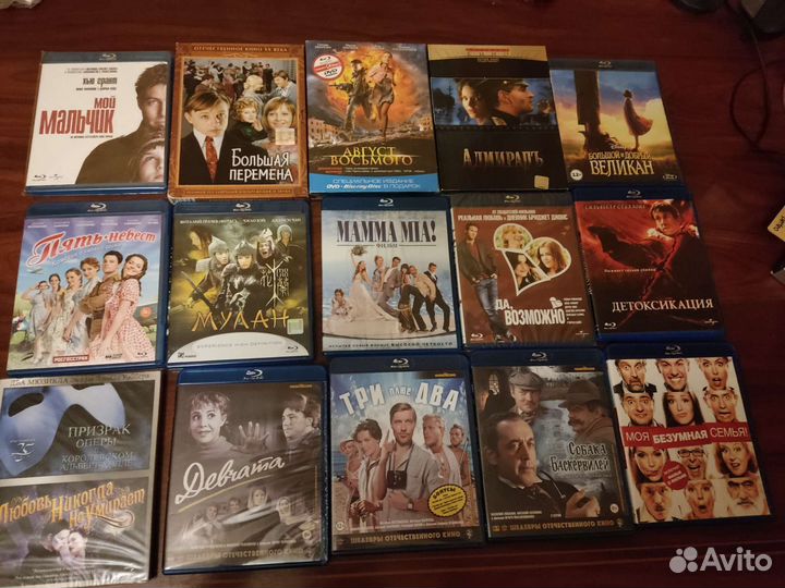 Коллекция blu-ray лицензия редкие