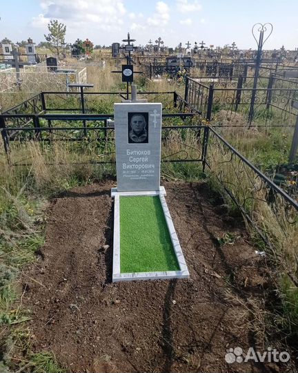 Благоустройство памятников/ захоронений с гарантие