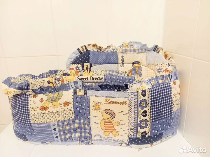 Бортики в детскую кроватку