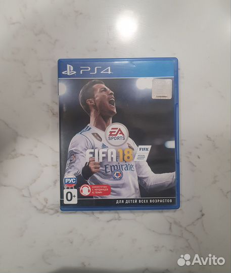 Диск Fifa (фифа) 18 ps4/ps5