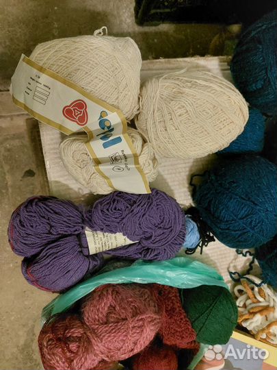 Пряжа, книги, нитки, спицы для вязания СССР