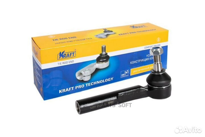 Kraft KT032323 Наконечник рулевой тяги opel astra