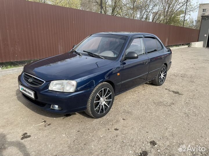 Hyundai Accent 1.5 МТ, 2008, 175 910 км