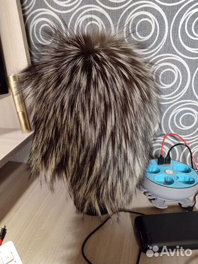 Продам шапку чернобурка. В отличном состоянии