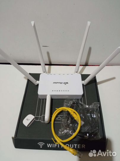 Комплект для 4g интернета,вай-фай роутер+USB модем