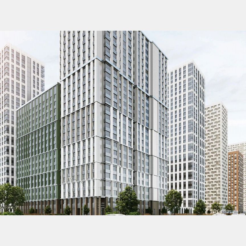 2-к. квартира, 51 м², 13/32 эт.