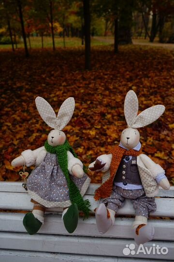 Заяц тильда ручной работы