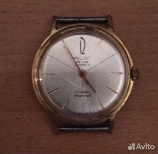 Poljot de luxe часы Полет с автоподзаводом СССР