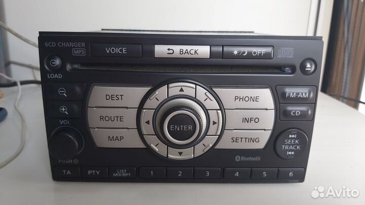 Магнитола Qashqai j10 navi pack