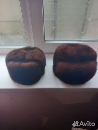 Норковая шапка мужская