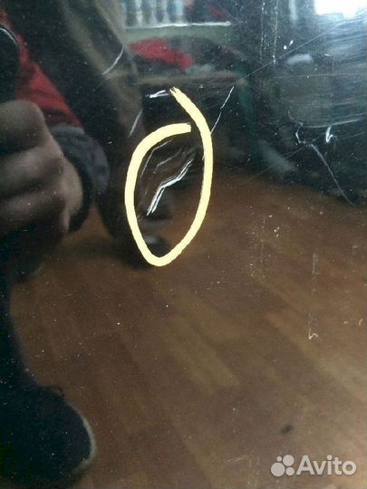 Дверь задняя правая Honda Odyssey RB2 Чёрная небол