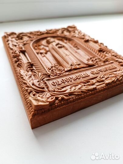 Икона деревянная