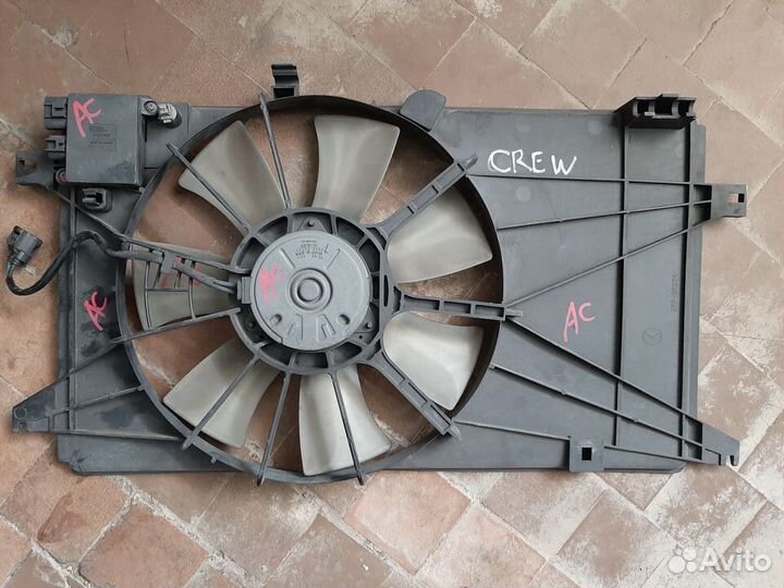 Диффузор,вентилятор мазда премаси,мазда 5