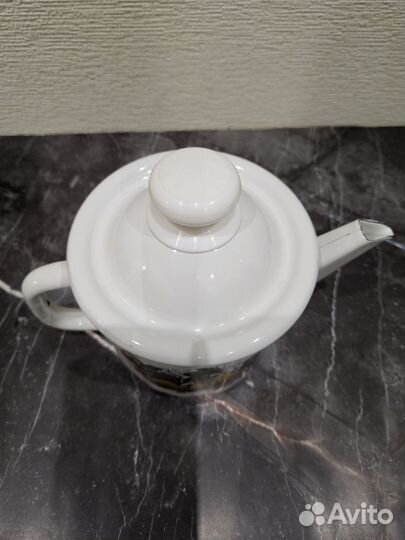 Чайник заварочный эмалированный