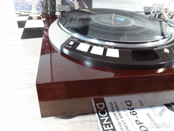 Проигрыватель винила Denon DP-60L. Made in Japan