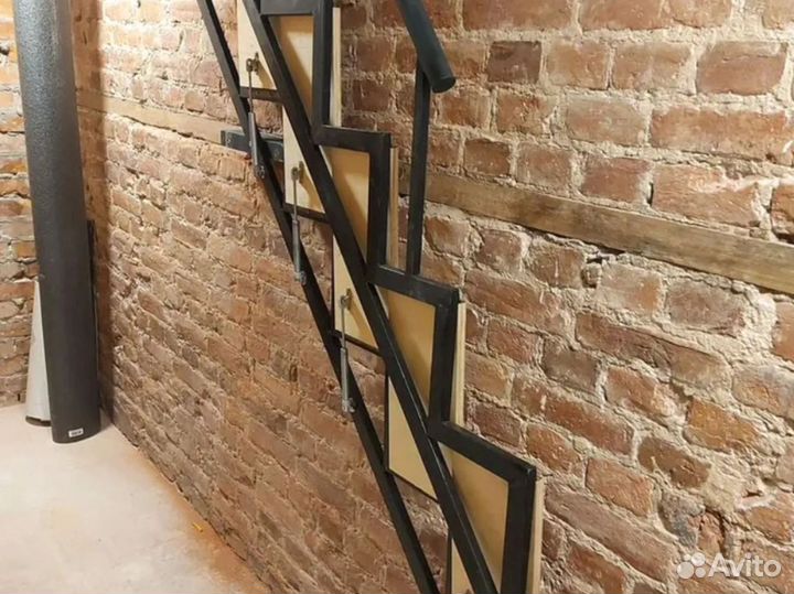 Лестница складная -выдвижная(сдвижная)