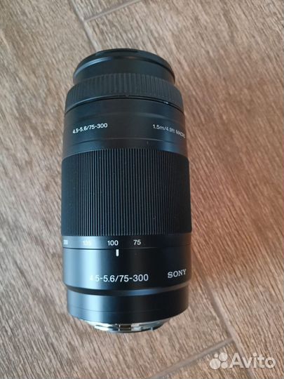 Объектив sony a 75/300