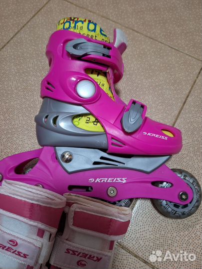 Ролики детские с защитой