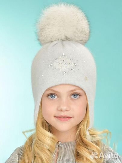 Шапка для девочки Dan&Dani