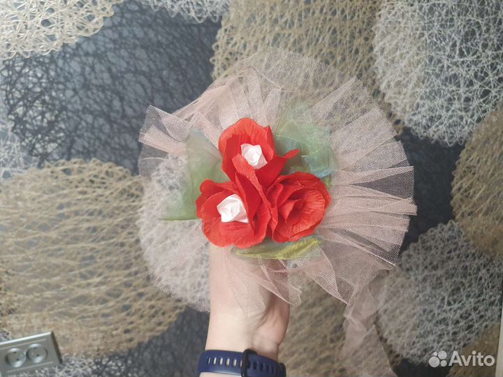 Свадебное украшение на машину