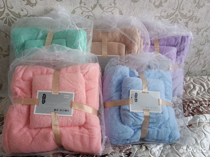 Подарочный Набор полотенец из микрофибры