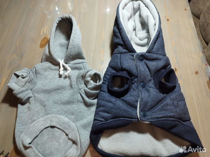 Толстовка и жилетка для собак