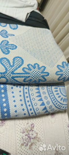 Жаккардовые покрывала советских времен