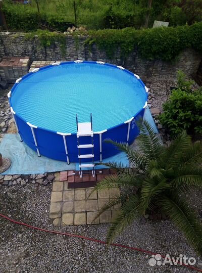 Каркасный бассейн 457 122 бу