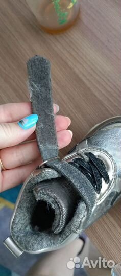 Ботинки демисезонные для девочки 22 размер