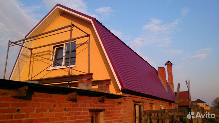 Монтаж кровли