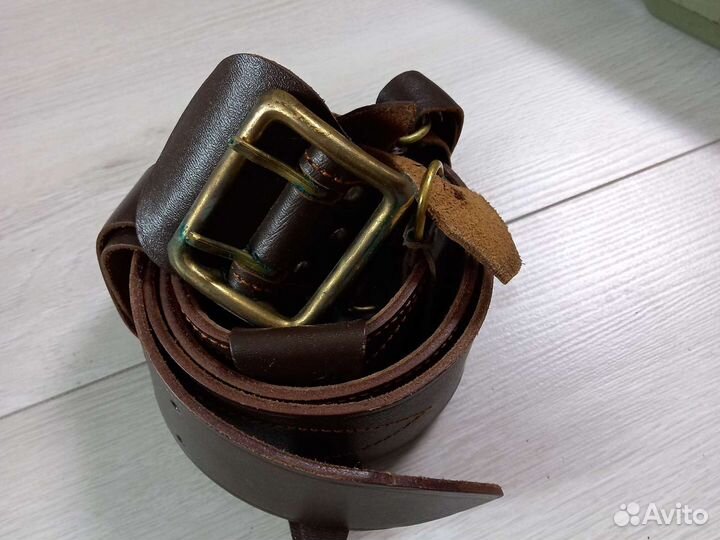 Мужской кожаный ремень СССР