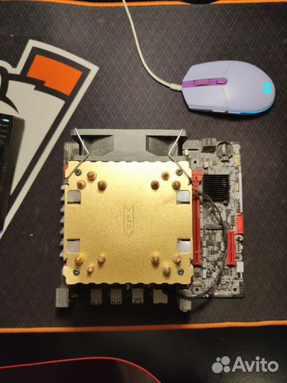 Сборка мать + проц +16озу +кулер