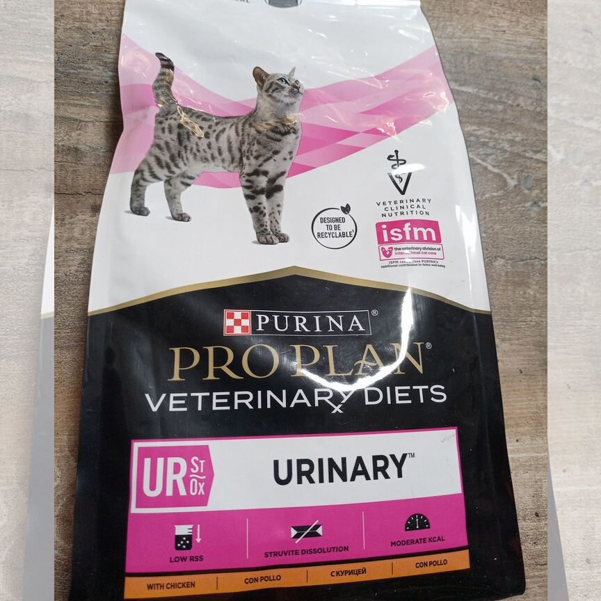 Сухой корм для кошек Purina PRO plan urinary 1,5 к