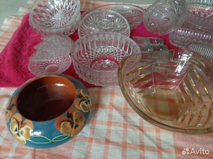 Хрустальная посуда СССР