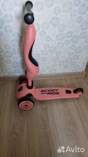 Самокат детский Scoot and Ride трехколесный