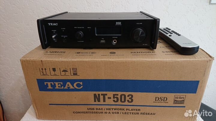 Teac NT-503 сетевой плеер цап усил. наушников пред