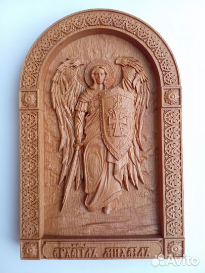 Резная икона