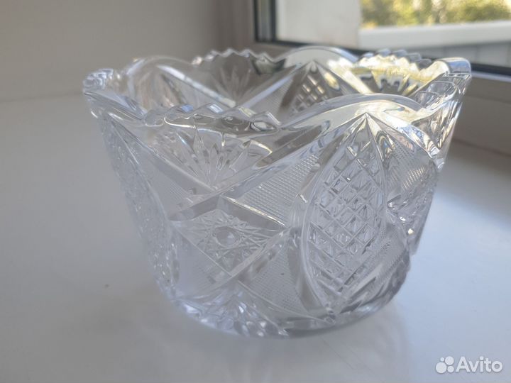 Хрусталь, ваза для цветов