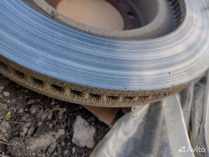 Диски тормозные перед Tойота Прадо 150