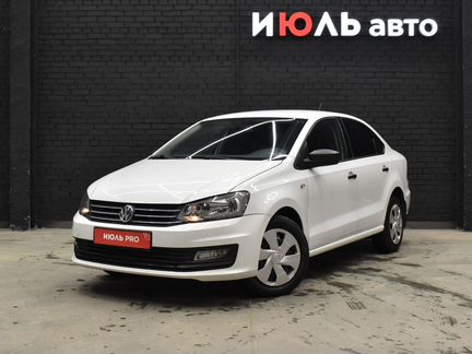 Volkswagen Polo 1.6 AT, 2017, 71 600 км